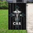 CNA & Christian Cross Religious Faith Garden Flag