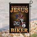 Cruising For Jesus Blessed Biker Christian Garden Flag