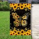 Faith Christian Cross Butterfly Christian Garden Flag Faith Christian Cross Butterfly Christian Garden Flag