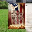 He Is Not Here As He He Risen Jesus Resurrection Easter Christian Garden Flag He Is Not Here As He He Risen Jesus Resurrection Easter Christian Garden Flag