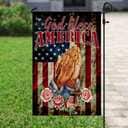 God Bless America Jesus Christian Prayer Christian Garden Flag God Bless America Jesus Christian Prayer Christian Garden Flag