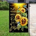 In The Morning When I Rise Give Me Jesus Christian Sunflowers Garden Flag In The Morning When I Rise Give Me Jesus Christian Sunflowers Garden Flag