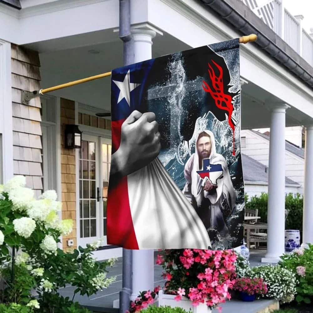 Jesus Saves God Bless Christian Religious Garden Flag Jesus Saves God Bless Christian Religious Garden Flag