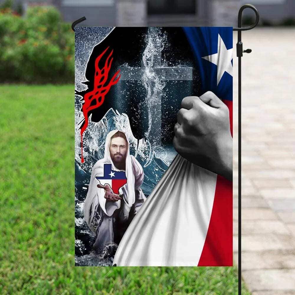 Jesus Saves God Bless Christian Religious Garden Flag Jesus Saves God Bless Christian Religious Garden Flag