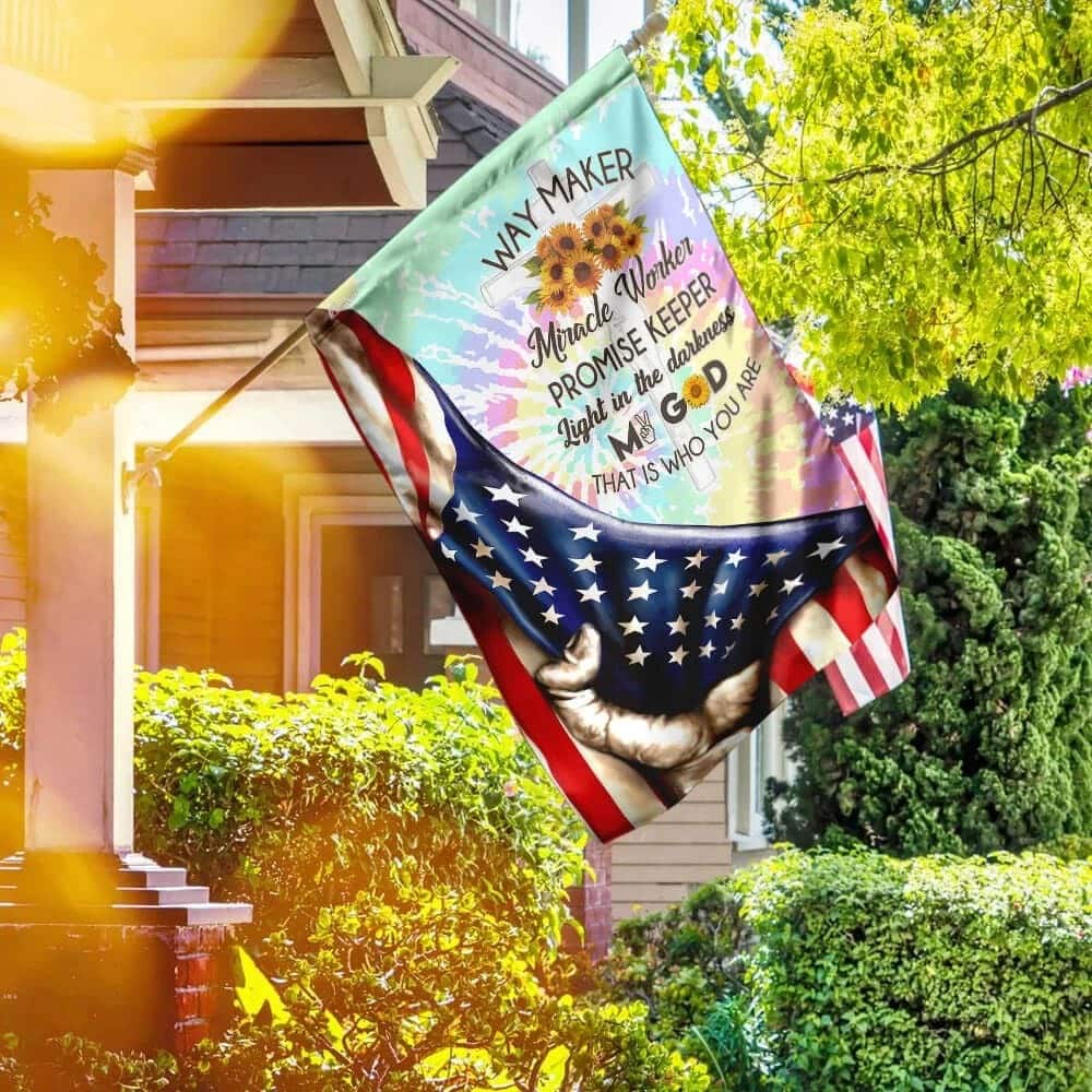 Peace Jesus America Christian Religious Garden Flag Peace Jesus America Christian Religious Garden Flag