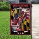 One Nation Under God Maryland Jesus Christian Religious Garden Flag One Nation Under God Maryland Jesus Christian Religious Garden Flag