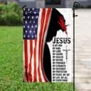 Jesus Is My God Christian Religious US Flag Garden Flag Jesus Is My God Christian Religious US Flag Garden Flag
