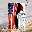 Jesus Is My God Christian Religious US Flag Garden Flag