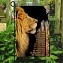 Jesus Is My Everything Christian Religious Lion Faith Garden Flag