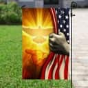 Jesus Is King Of My Life American Christian Religious Garden Flag Jesus Is King Of My Life American Christian Religious Garden Flag