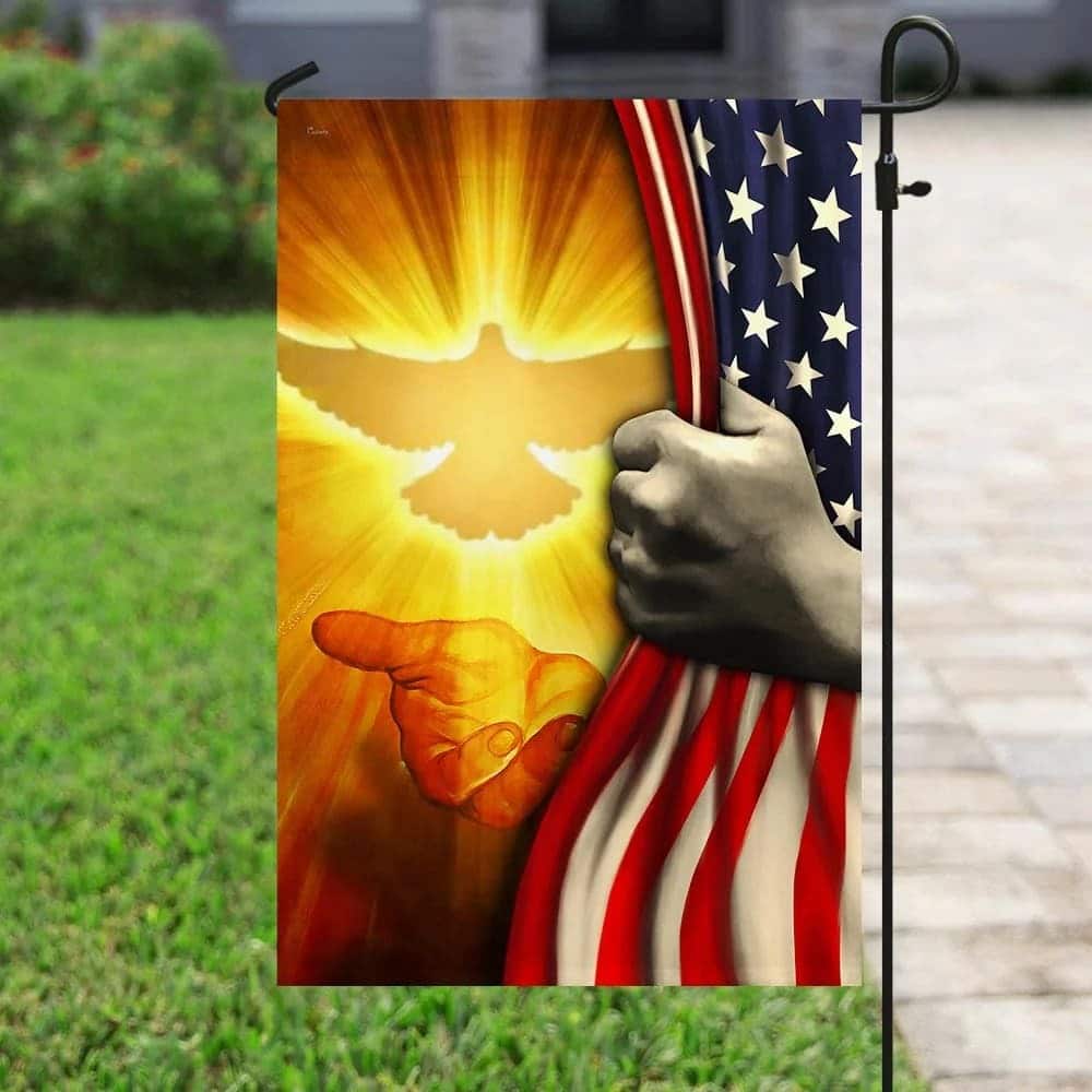 Jesus Is King Of My Life American Christian Religious Garden Flag Jesus Is King Of My Life American Christian Religious Garden Flag