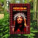 Faith Jesus Focus On Me Not The Storm Christian Religious Garden Flag