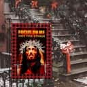 Faith Jesus Focus On Me Not The Storm Christian Religious Garden Flag