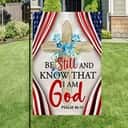 Jesus Dove Cross Symbol Be Still And Know That I Am God American Christian Religious Garden Flag Jesus Dove Cross Symbol Be Still And Know That I Am God American Christian Religious Garden Flag