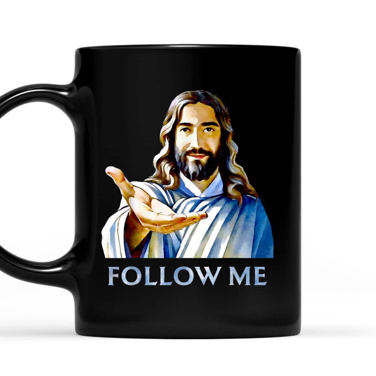Jesus Follow Me Christian T-Shirt For Believers