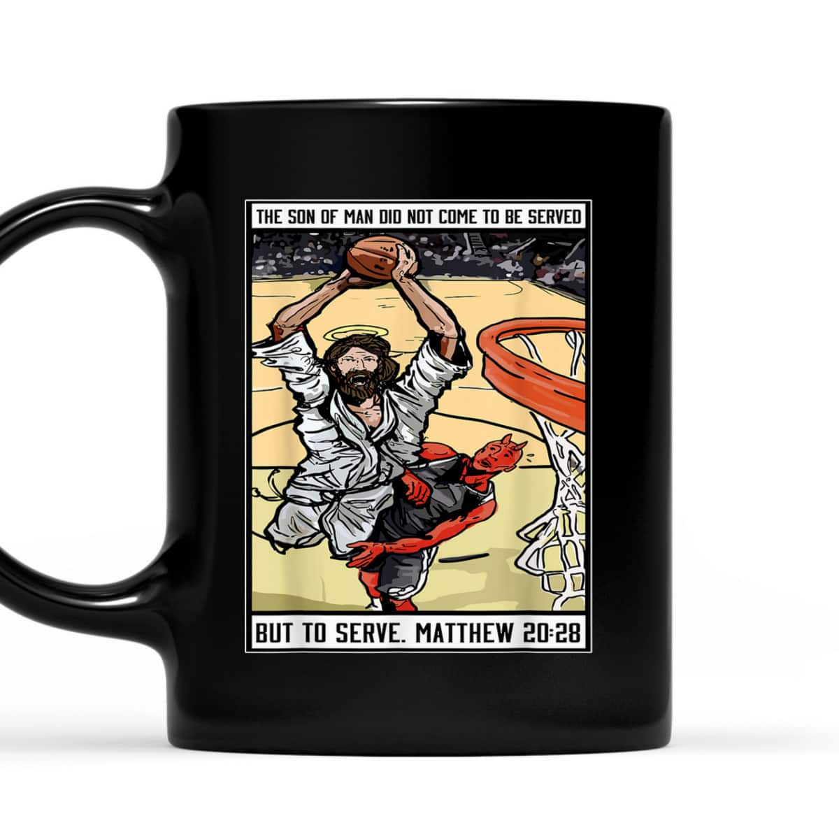 Funny Jesus Christian Playing Basketball Religious T-Shirt Funny Jesus Christian Playing Basketball Religious T-Shirt