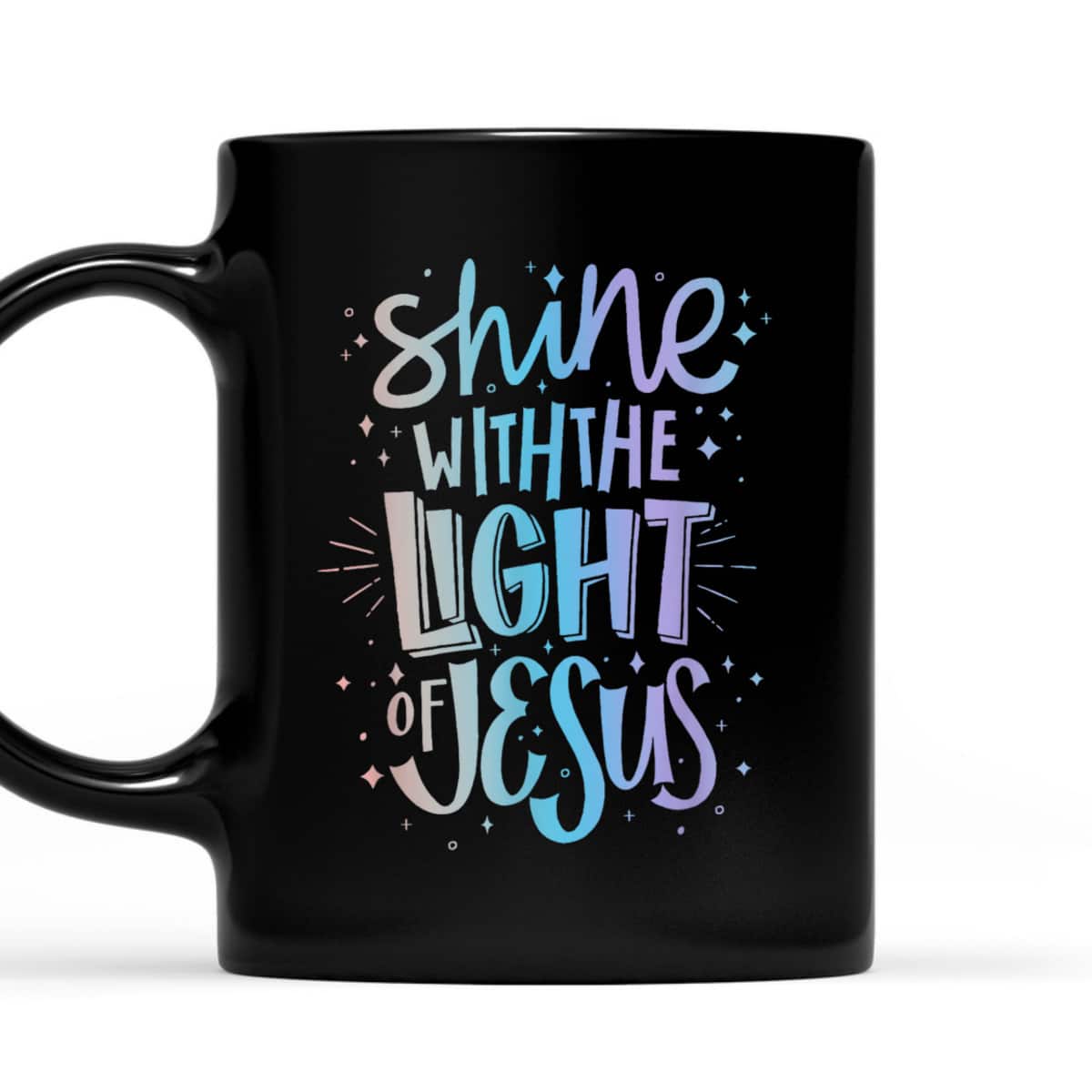 Shine With The Light Jesus Religious Faith T-Shirt