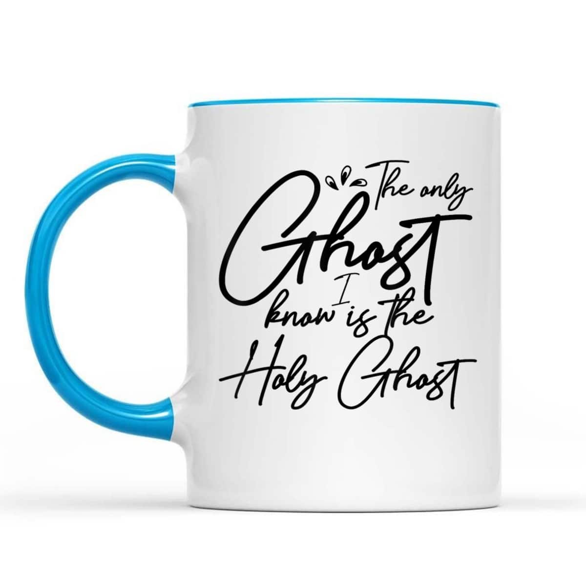 Halloween T-Shirt The Only Ghost I Know Is The Holy Ghost Christian Halloween T-Shirt The Only Ghost I Know Is The Holy Ghost Christian