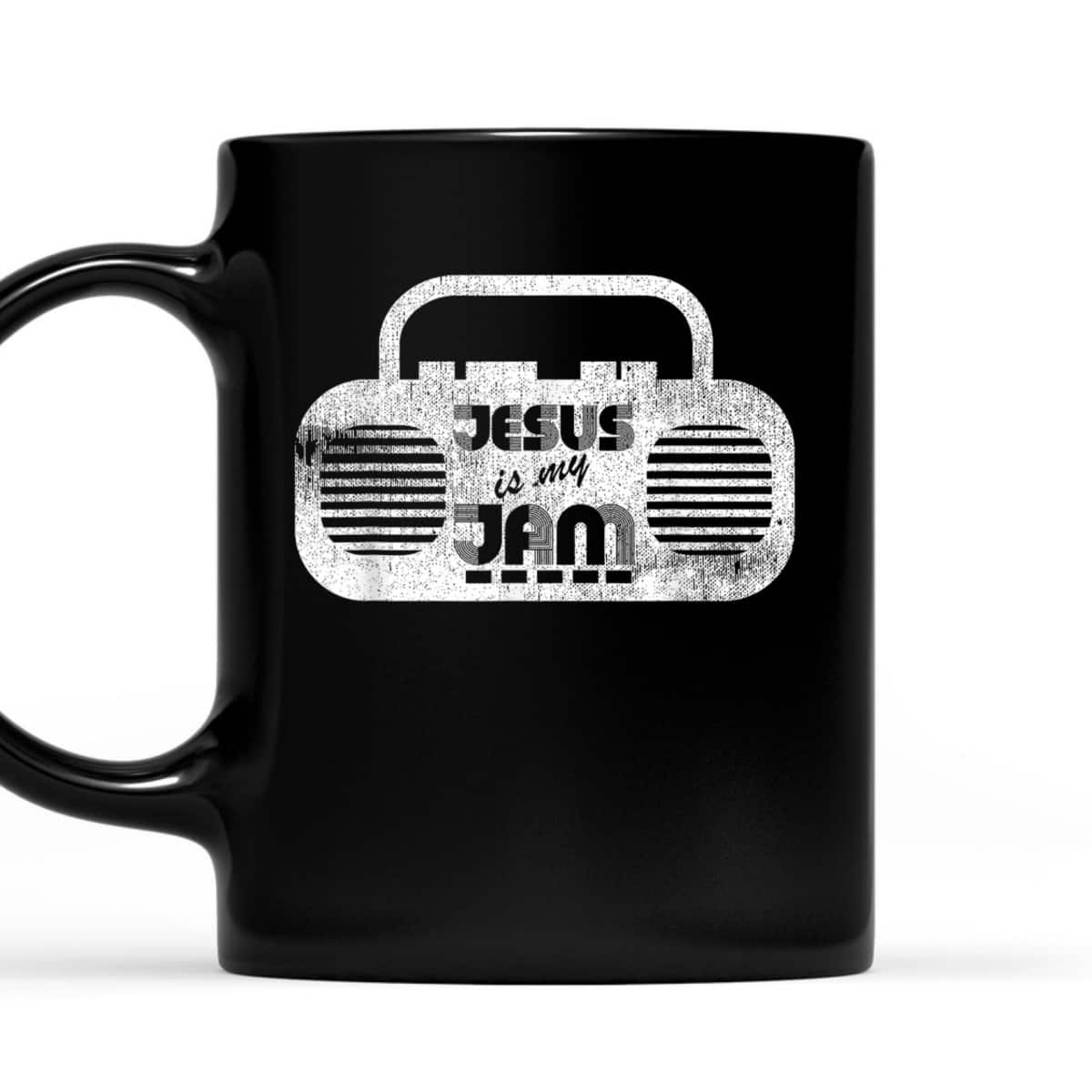 Jesus Is My Jam Cute Retro Boom Box Radio T-Shirt