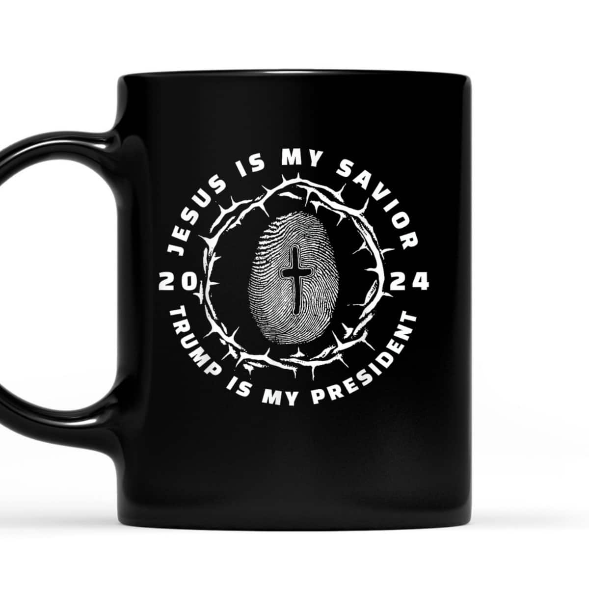 Jesus Is My Savior Trump Is My President 2024 T-Shirt