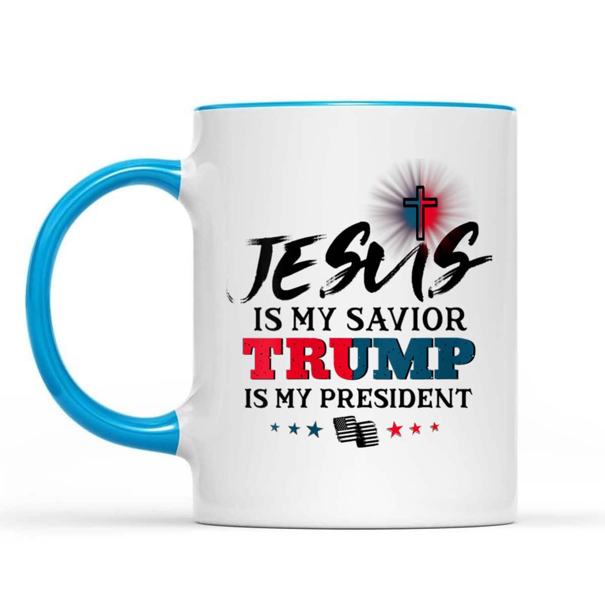 Jesus Is My Savior Trump Is My President Christian Trump T-Shirt