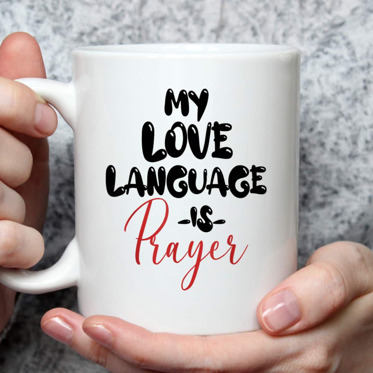 Retro My Love Language Is Prayer Jesus Christian T-Shirt