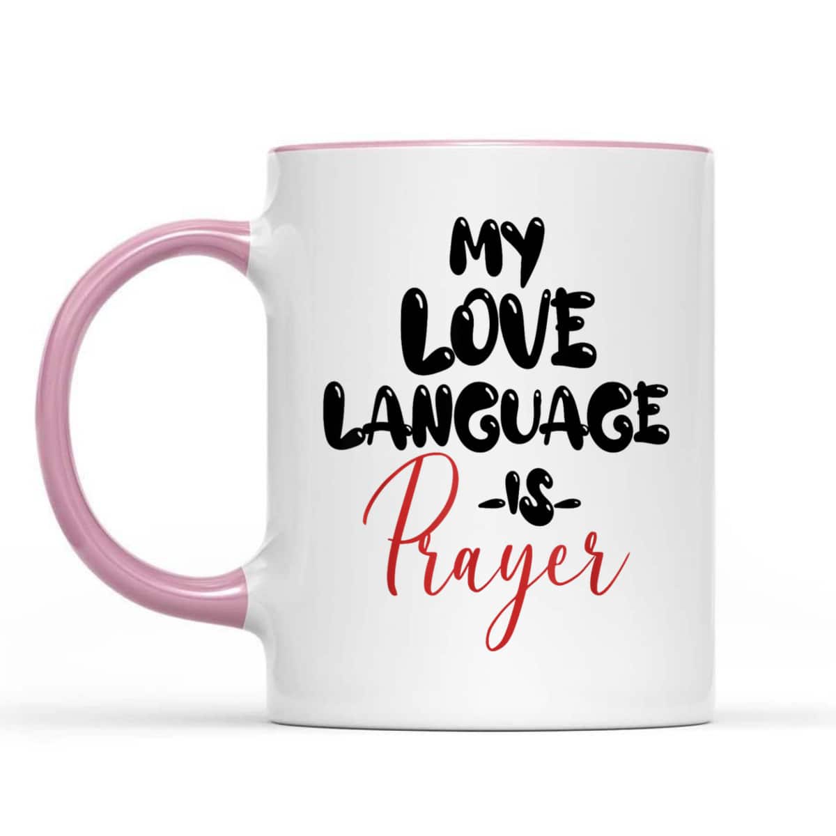 Retro My Love Language Is Prayer Jesus Christian T-Shirt