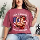Jesus Is My Savior Trump Is My President USA Patriots T-Shirt Jesus Is My Savior Trump Is My President USA Patriots T-Shirt