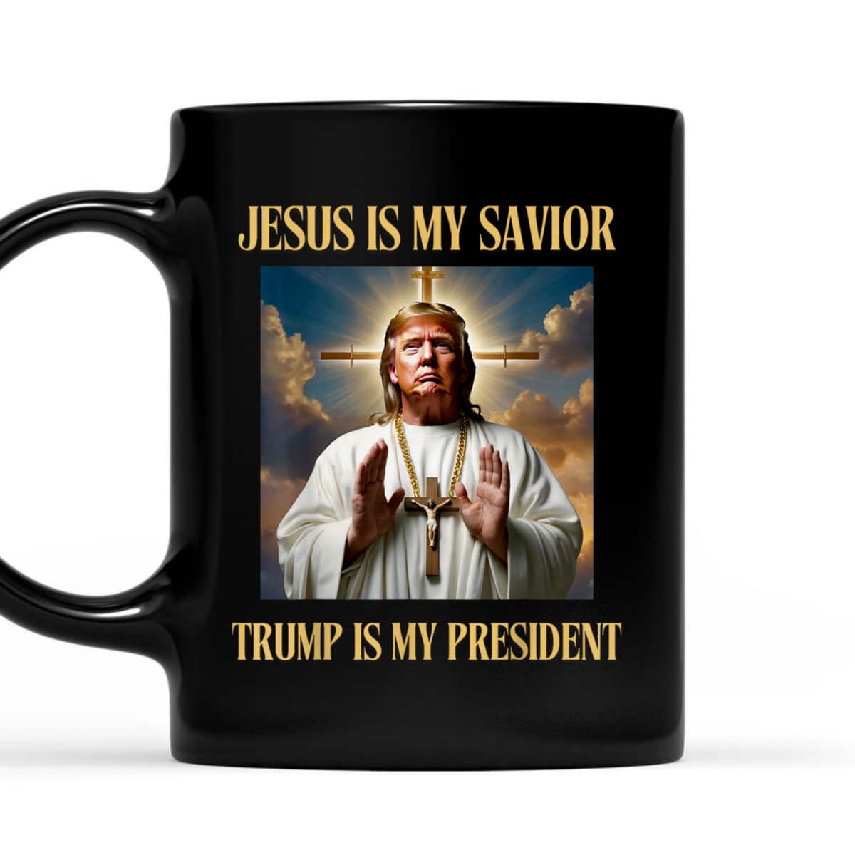 Jesus Is My Savior Trump Is My President T-Shirt Jesus Is My Savior Trump Is My President T-Shirt