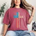 Jesus Is My Savior Trump Is My President 2024 USA Flag Cross T-Shirt Jesus Is My Savior Trump Is My President 2024 USA Flag Cross T-Shirt