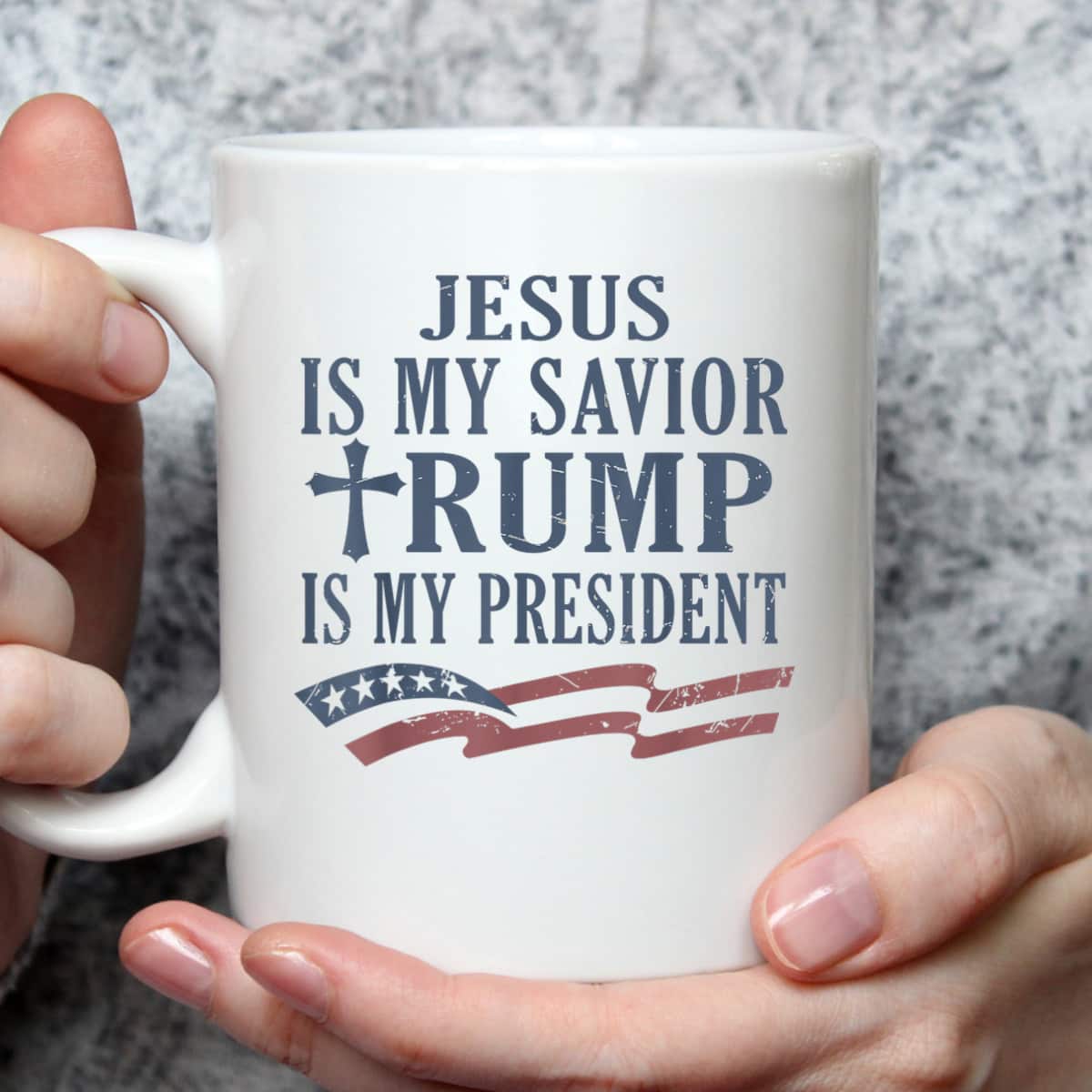 Trump Is My President American Flag Christian Cross T-Shirt Trump Is My President American Flag Christian Cross T-Shirt