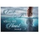 Trust In The Lord With All Your Heart Proverbs 35 Bible Verse Canvas Wall Art Trust In The Lord With All Your Heart Proverbs 35 Bible Verse Canvas Wall Art