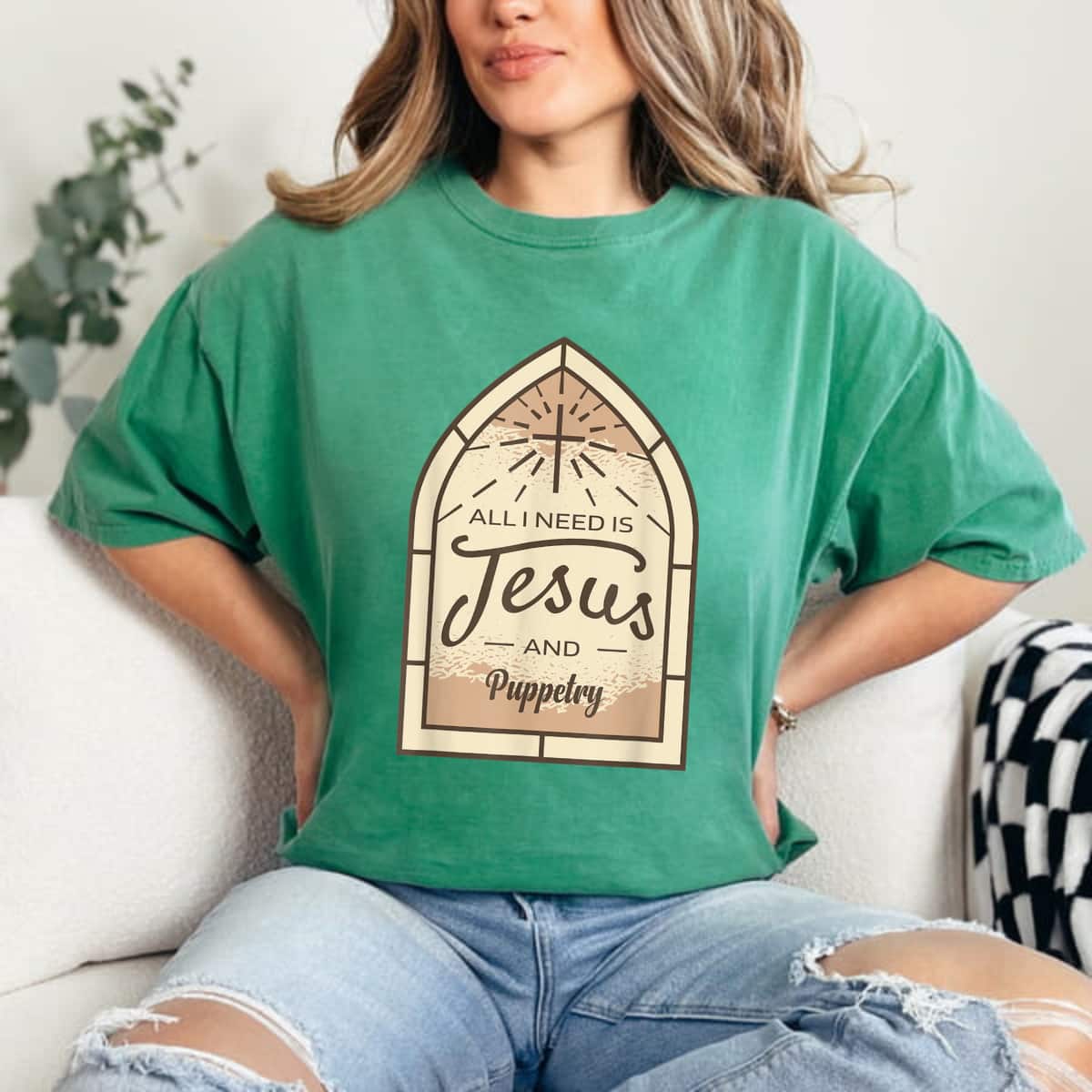 I Love Jesus And Puppetry Christian Puppet Lover T-Shirt I Love Jesus And Puppetry Christian Puppet Lover T-Shirt
