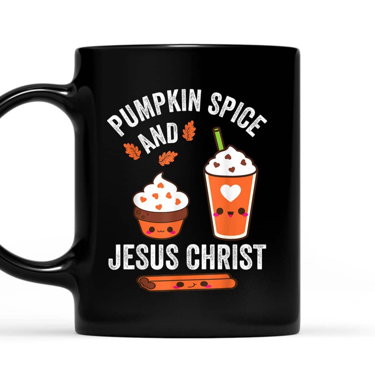 Pumpkin Spice And Jesus Christ Fall Christian Lovers T-Shirt Pumpkin Spice And Jesus Christ Fall Christian Lovers T-Shirt