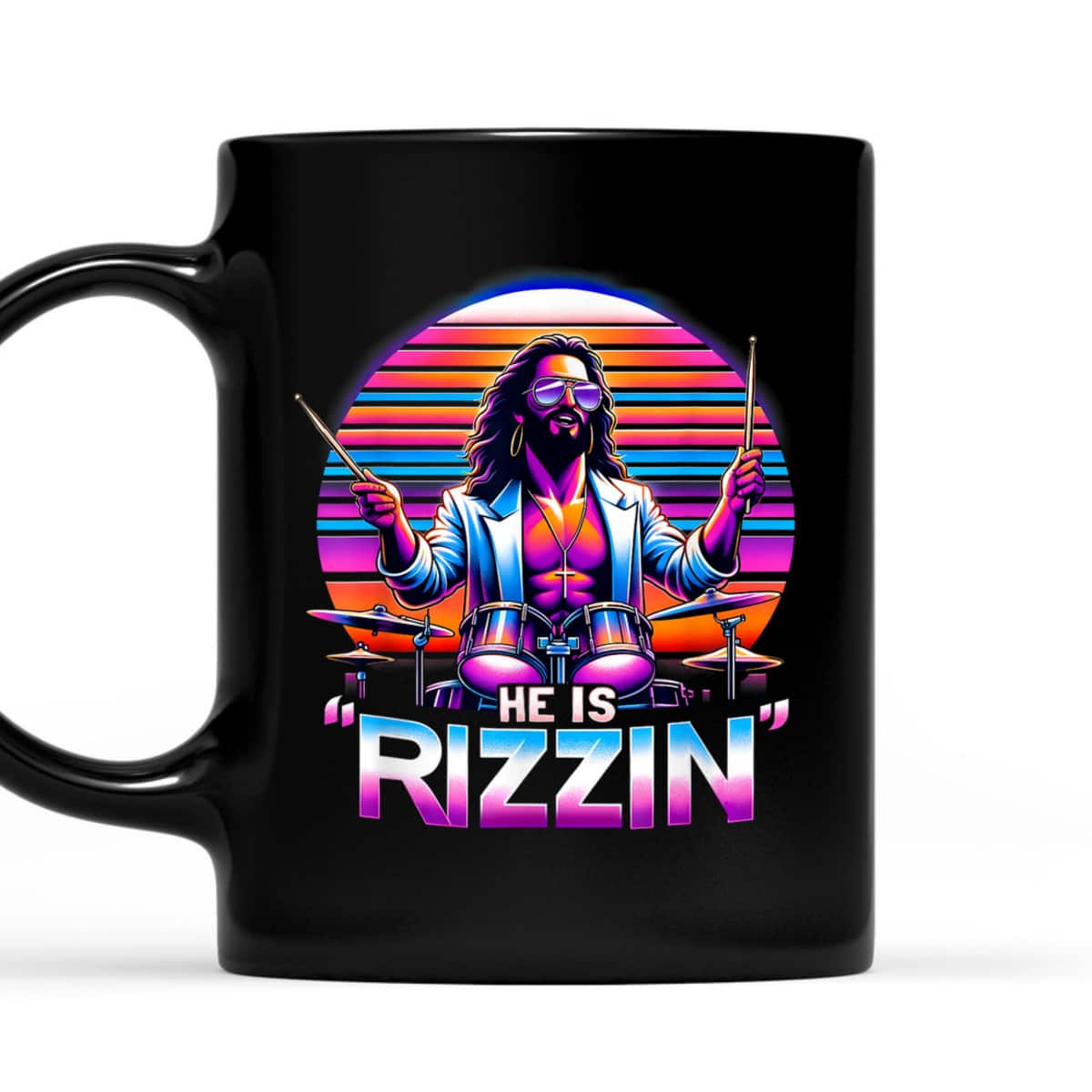 He Is Rizzin' Jesus Has Rizzen Funny Easter Christian Band T-Shirt He Is Rizzin' Jesus Has Rizzen Funny Easter Christian Band T-Shirt
