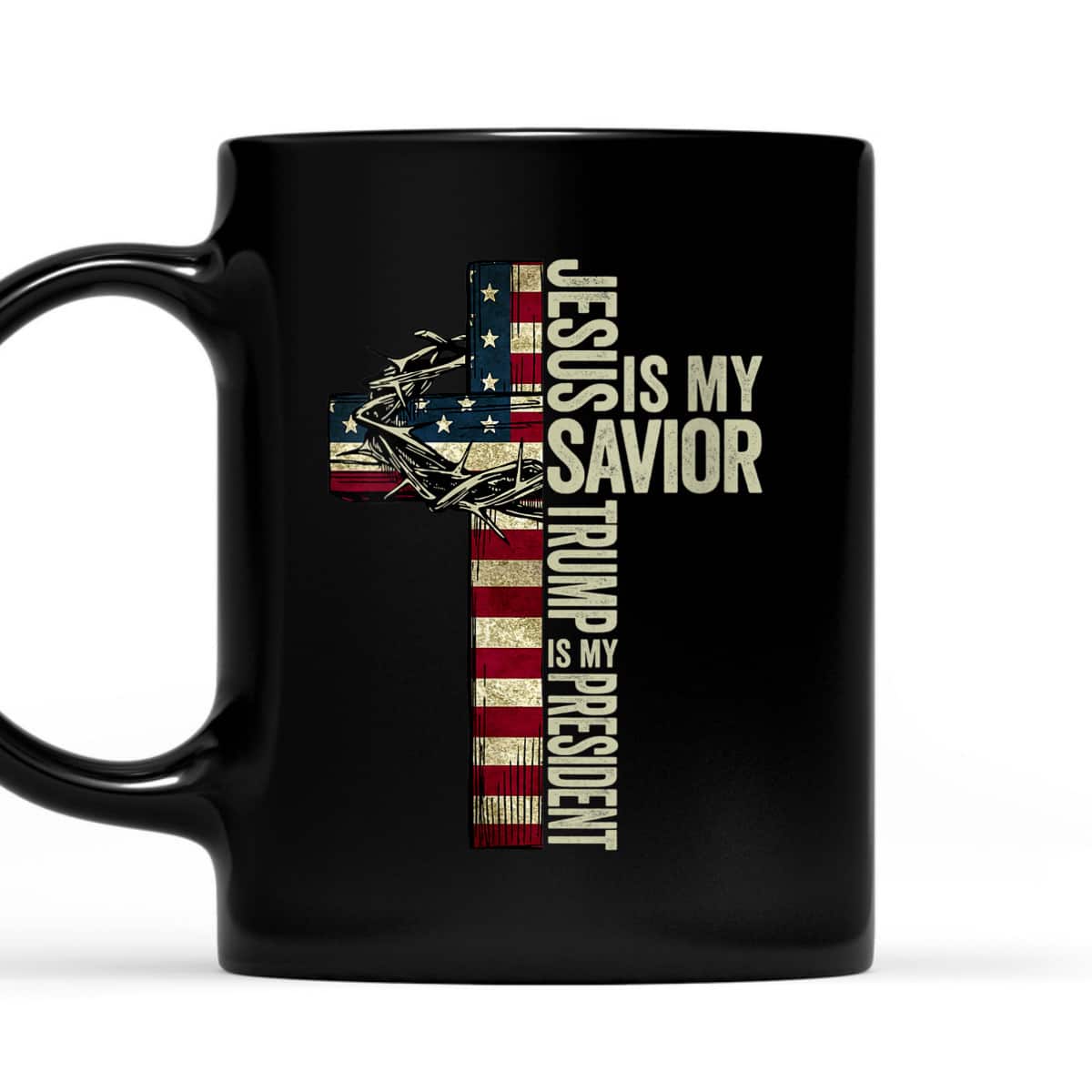 Jesus Is My Savior Trump Is My President I Voted For Trump T-Shirt