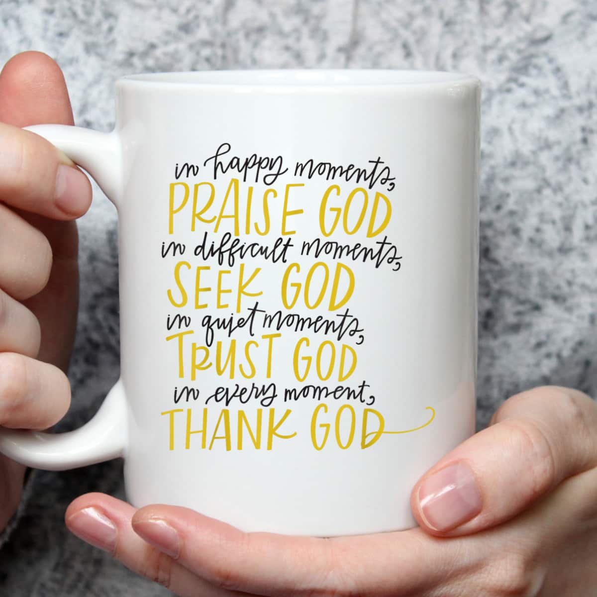 In Happy Moments Praise God Christian Faith For God Lovers T-Shirt
