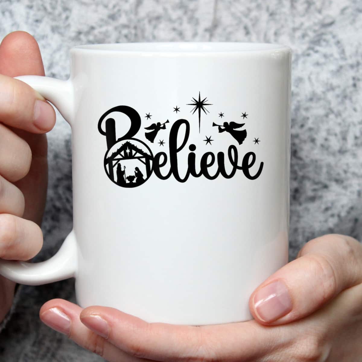 Believe Jesus Christian Christmas Nativity Scene Xmas Faith T-Shirt Believe Jesus Christian Christmas Nativity Scene Xmas Faith T-Shirt