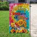 Sunflowers And Jesus In The Morning When I Rise Give Me Jesus Christian Religious Garden Flag