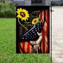 Sunflower Jesus It's A Relationship Christian Religious Garden Flag