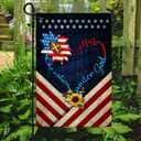 Sunflower Jesus One Nation Under God Christian Religious Garden Flag Sunflower Jesus One Nation Under God Christian Religious Garden Flag