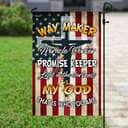 Way Maker Miracle Worker Promise Keeper My God Christian Cross Religious Garden Flag Way Maker Miracle Worker Promise Keeper My God Christian Cross Religious Garden Flag
