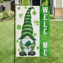 Irish Gnome Welcome St Patrick's Day Garden Flag