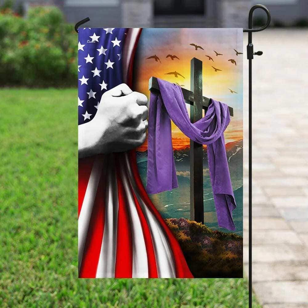 The Resurrection Of Jesus Christ Easter Christian Religious Garden Flag