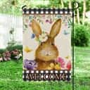 Happy Easter Day Bunny Welcome Religious Easter Christian Garden Flag Happy Easter Day Bunny Welcome Religious Easter Christian Garden Flag