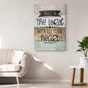 Proverbs 35 Trust In The Lord With All Your Heart Scripture Canvas Print