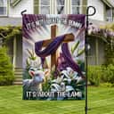 Christ Cross It’s Not About The Bunny It’s About The Lamb Religious Garden Flag Christ Cross It’s Not About The Bunny It’s About The Lamb Religious Garden Flag