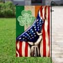 Happy Saint Patrick's Day Shamrock Irish American Garden Flag Happy Saint Patrick's Day Shamrock Irish American Garden Flag