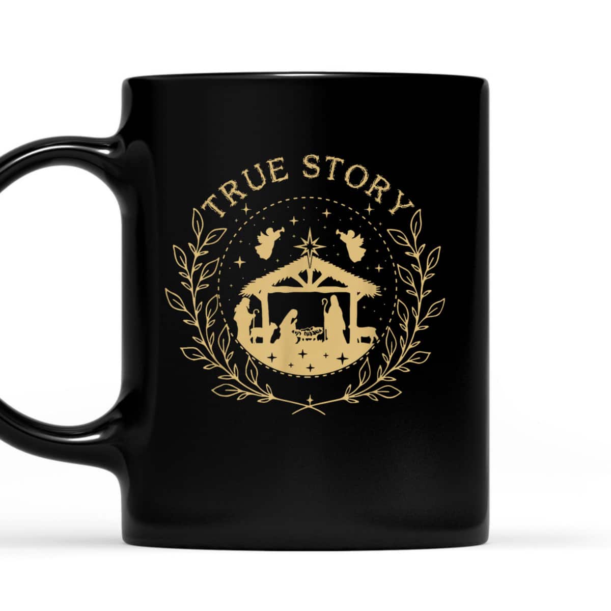 Christmas Nativity True Story Nativity Scene Gifts T-Shirt Christmas Nativity True Story Nativity Scene Gifts T-Shirt