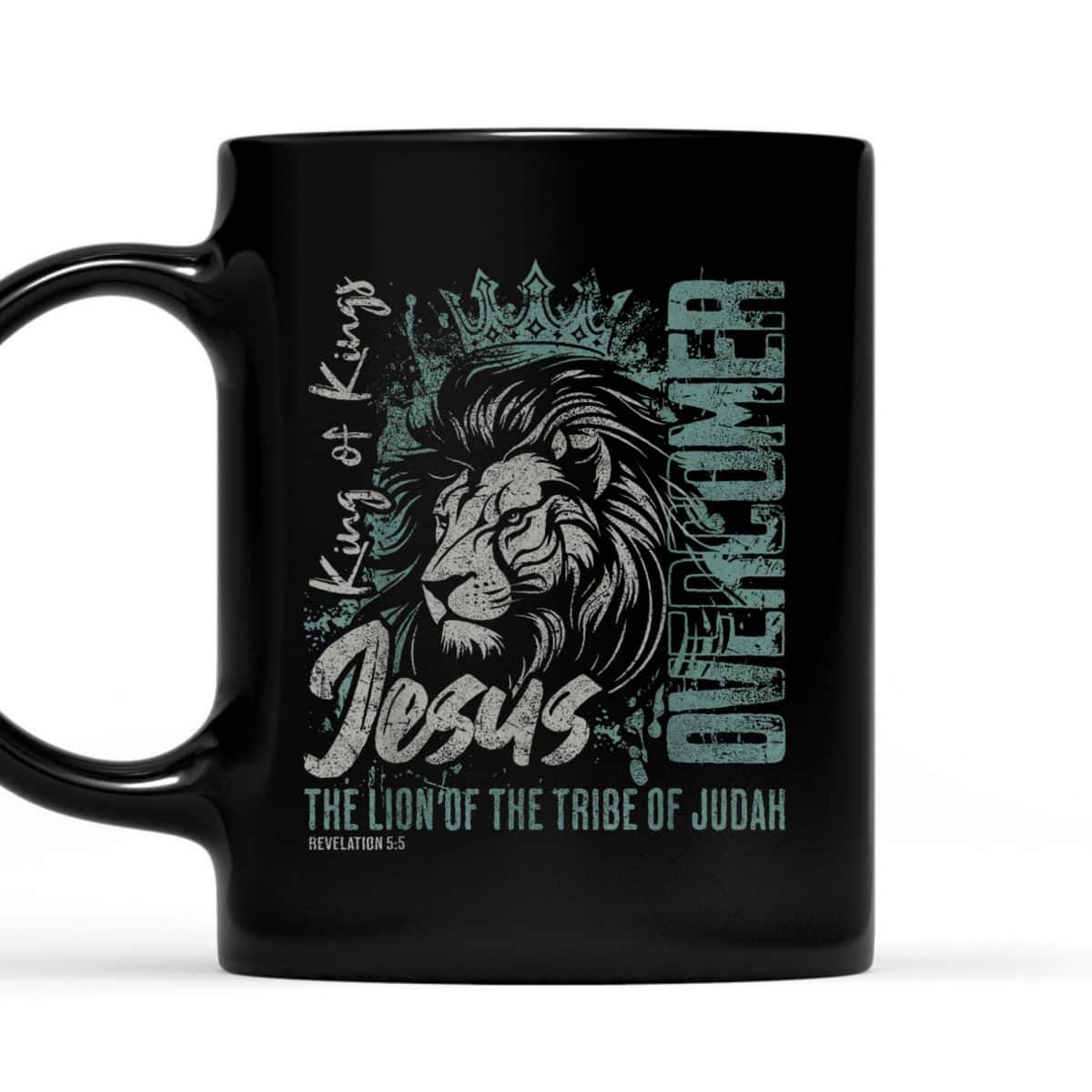Jesus Is King Lion Of Judah Bible Faith Christian T-Shirt
